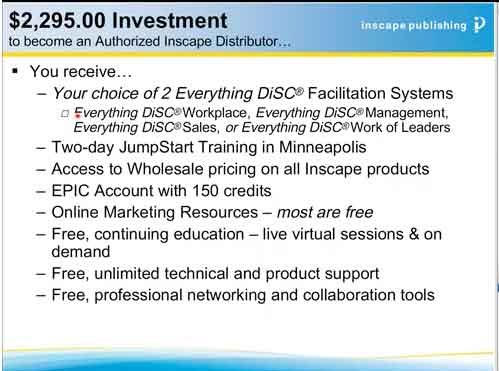 DiSC Authorized Inscape Distributor