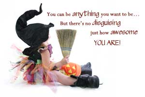 Graphic: There's no disguising just how awesome YOU ARE!
