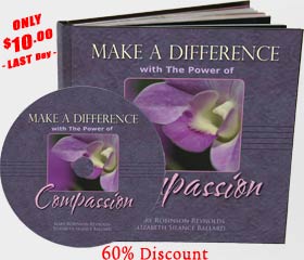 60% OFF - $10 for 10 Days: Make A Difference ...with the Power of Compassion - Gift Book and DVD