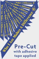 Blue Ribbons - Who I Am Makes a Difference